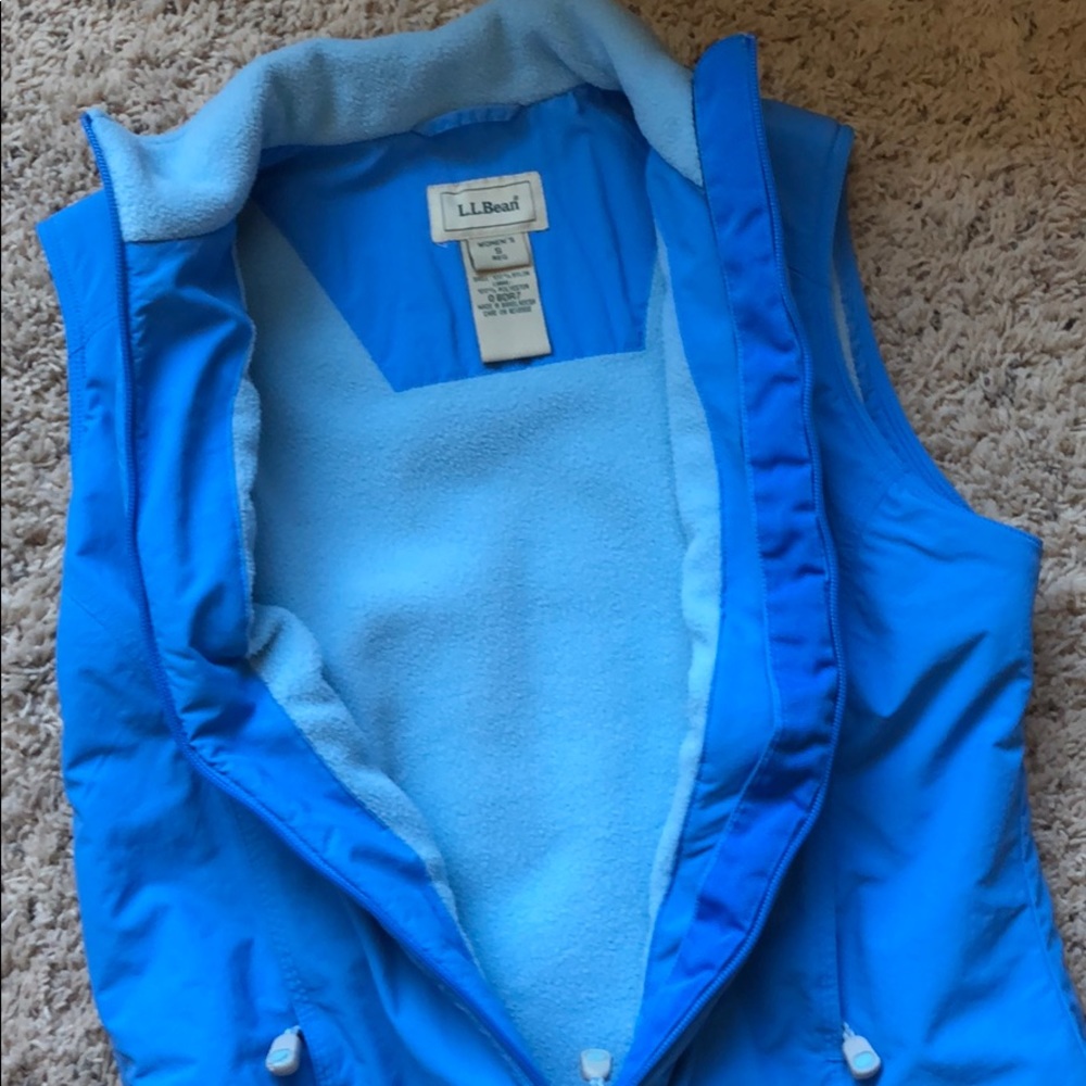 Small LLBean Blue Vest - Picture 3 of 4